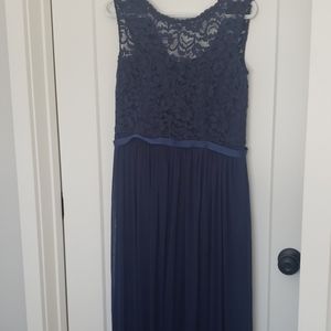 Lace and Chiffon Gown